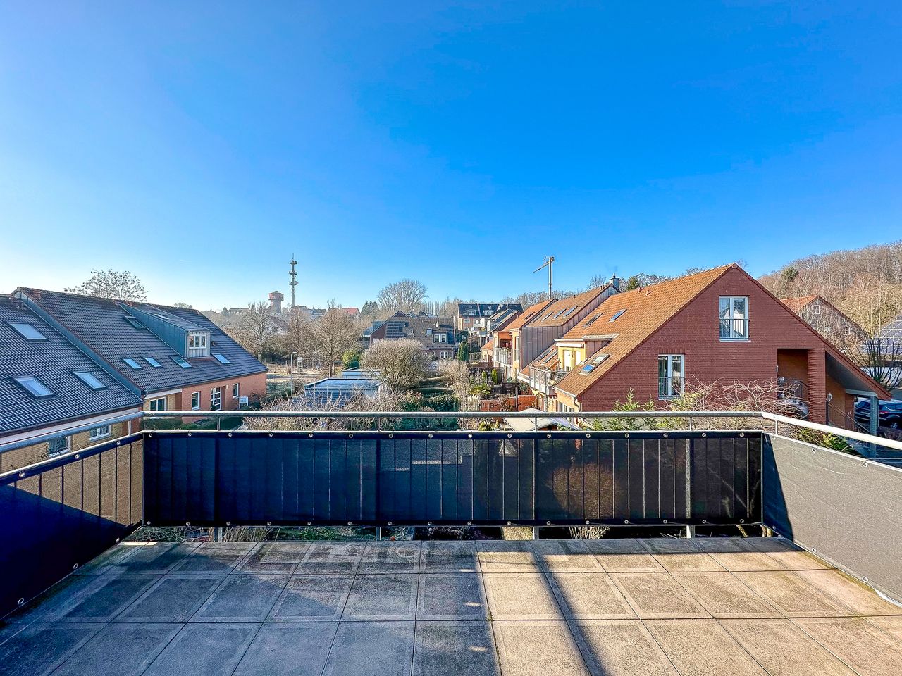 Blick von der Dachterrasse